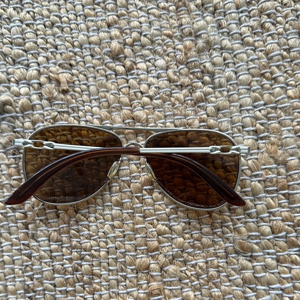Oakley Aviator Sunglasses - gold, cream and Brown - Picture 2 of 8